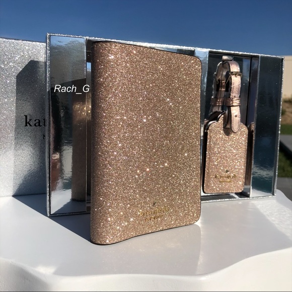 Kate Spade Shimmy Glitter Boxed Travel Set - Picture 4 of 9